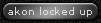 akon locked up